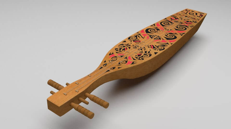 Alat musik tradisional suku dayak